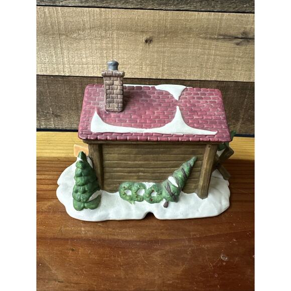 Dickens Collectables Christmas Village CHRISTMAS Trees And Wreaths For Sale - Picture 4 of 6